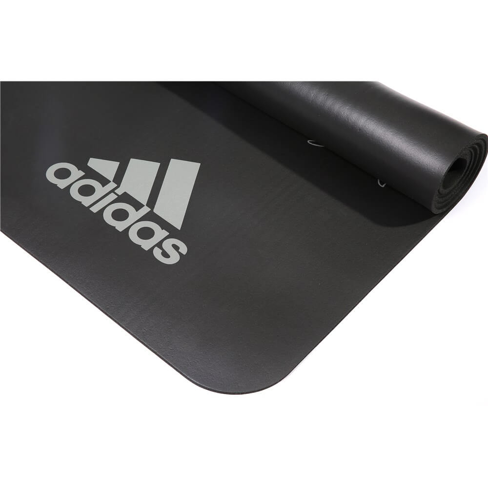Adidas Stretch Mat showing adidas logo