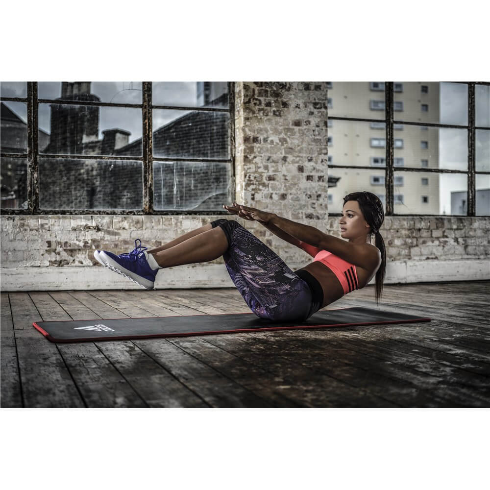 Adidas Training Mat - Red - Abdominal Exercise