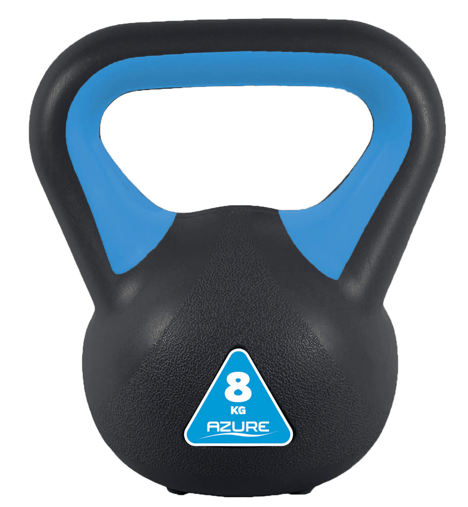 Azure 8kg Kettlebell - Black/Blue