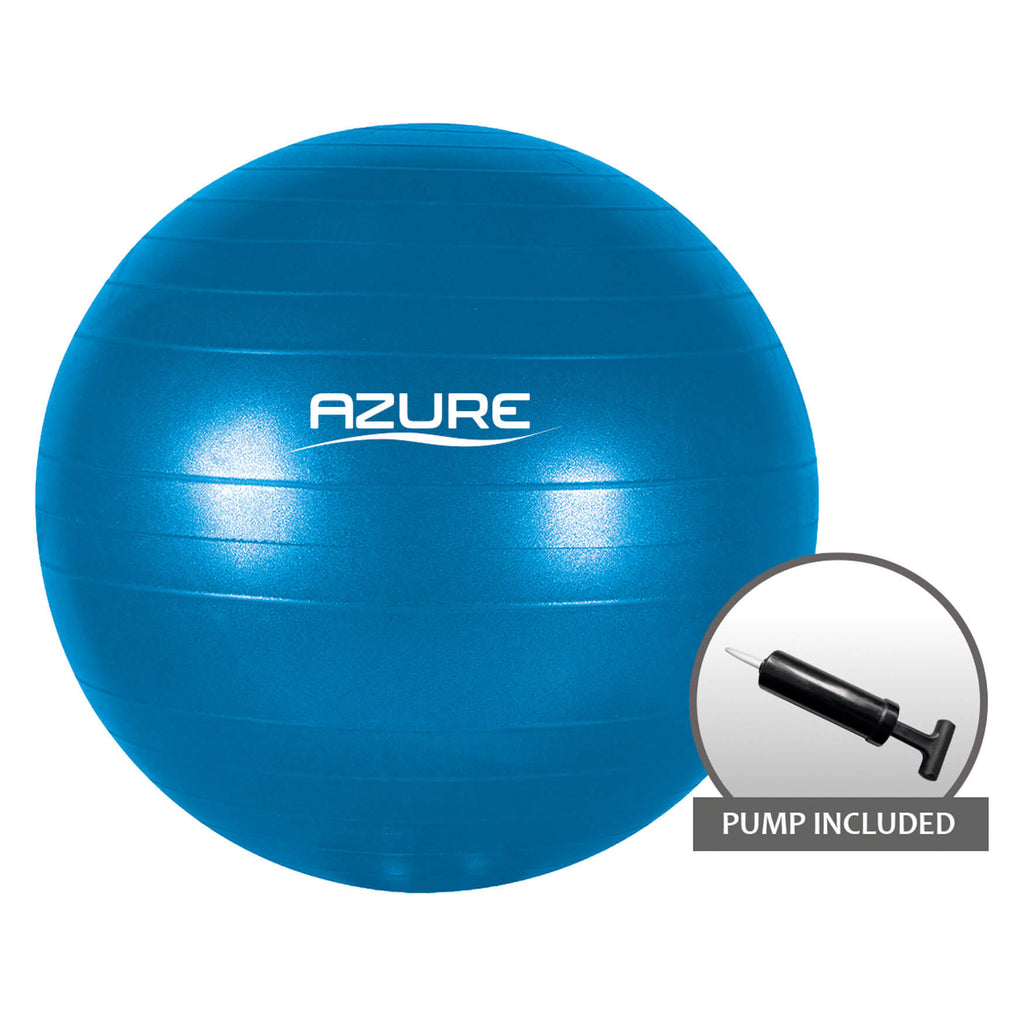 Azure Body Toning Gym Ball with Pump