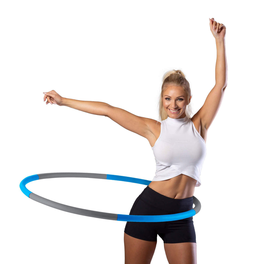 Azure Weighted Hula Hoop Workout - Waist Toning