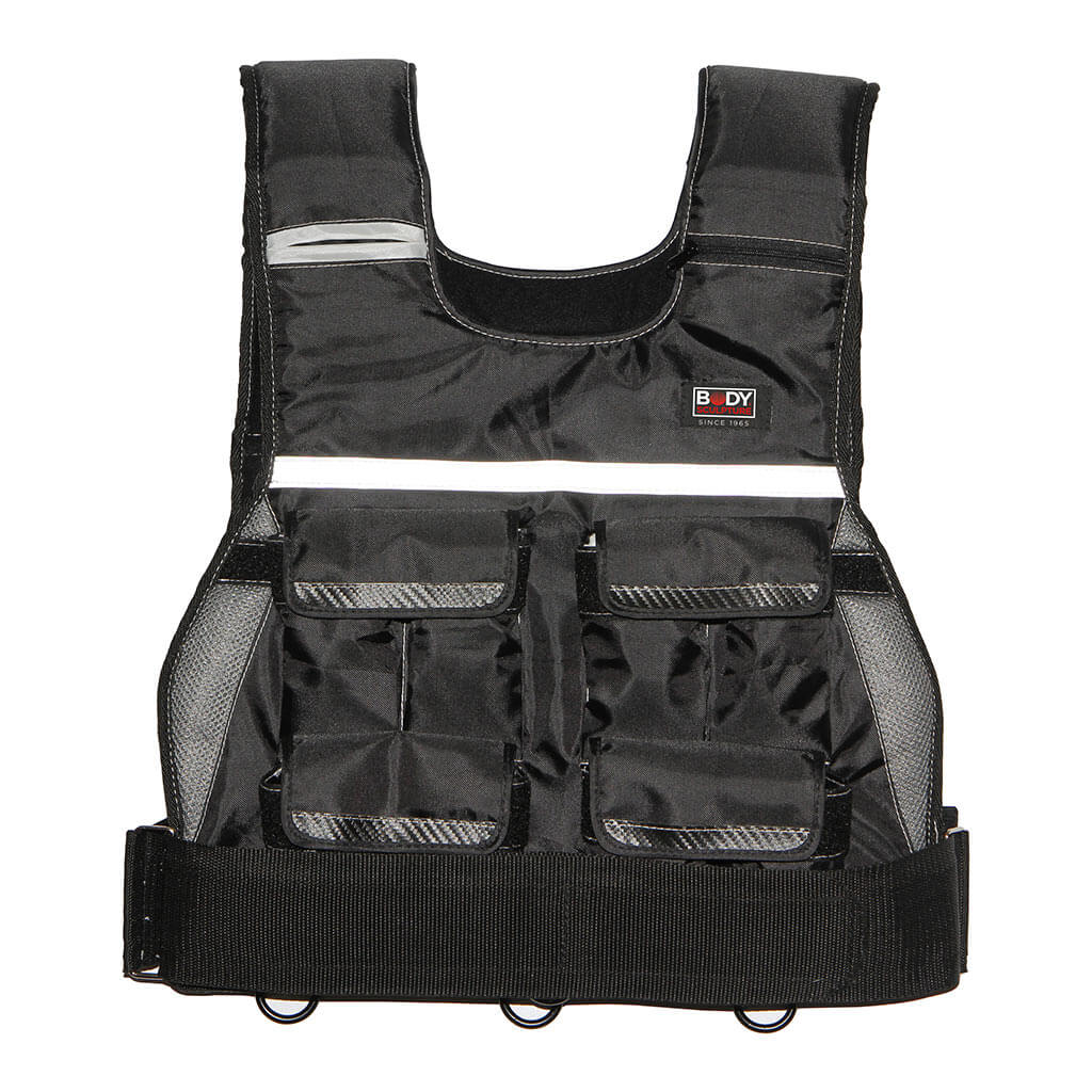 Body Sculpture Adjustable 10kg Weighted Vest – Workout For Less