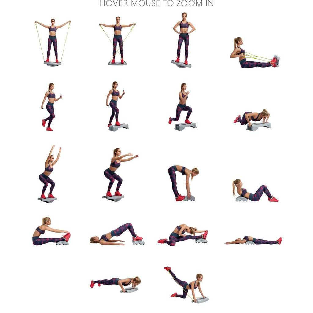 Body Sculpture 18-in-1 Gym Workout Guide