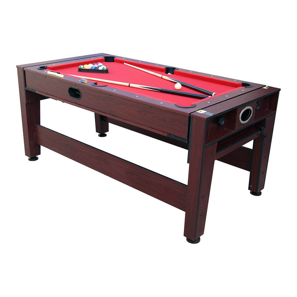 Solex 2-in-1 Pool and Air Hockey Table - Pool