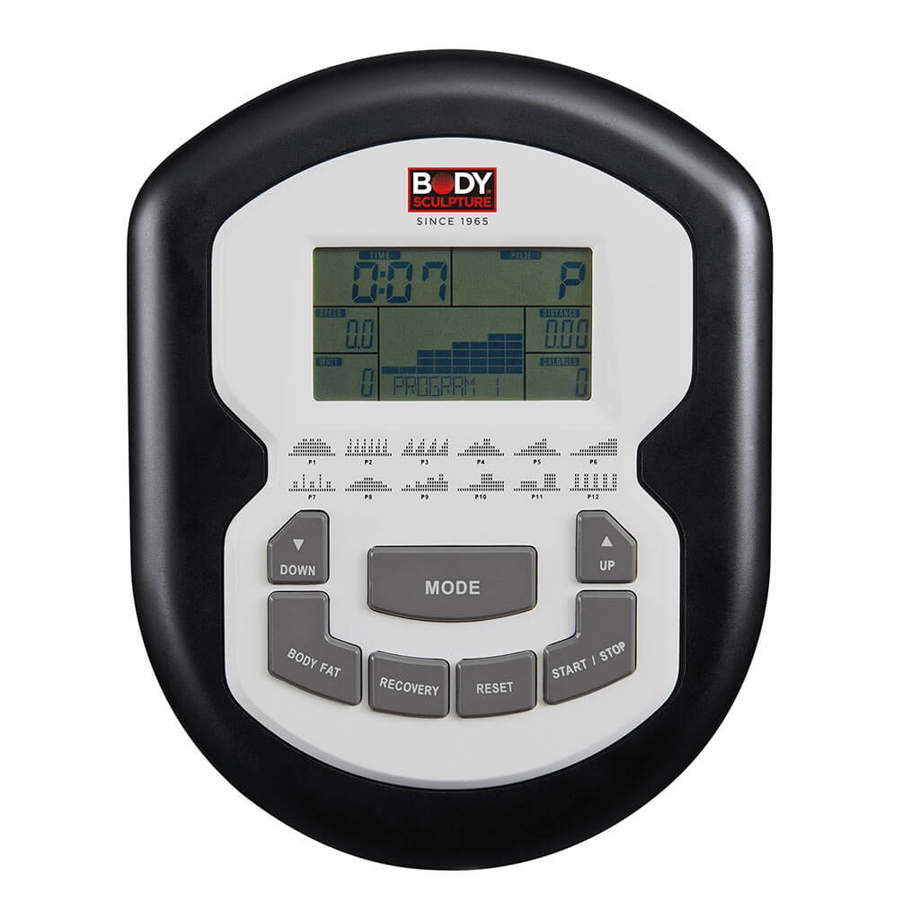body-sculpture-be3111g-programmable-magnetic-cross-trainer monitor display