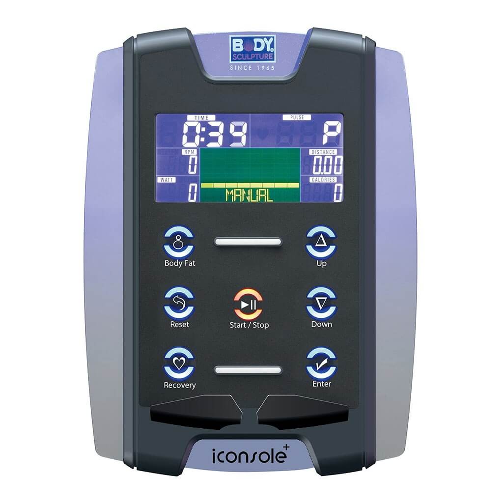 body-sculpture-be7310g-magnetic-cross-trainer-with-iconsole monitor display