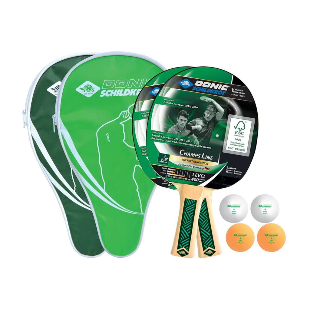 Donic-Schildkröt Champs 400 Cover Table Tennis Set