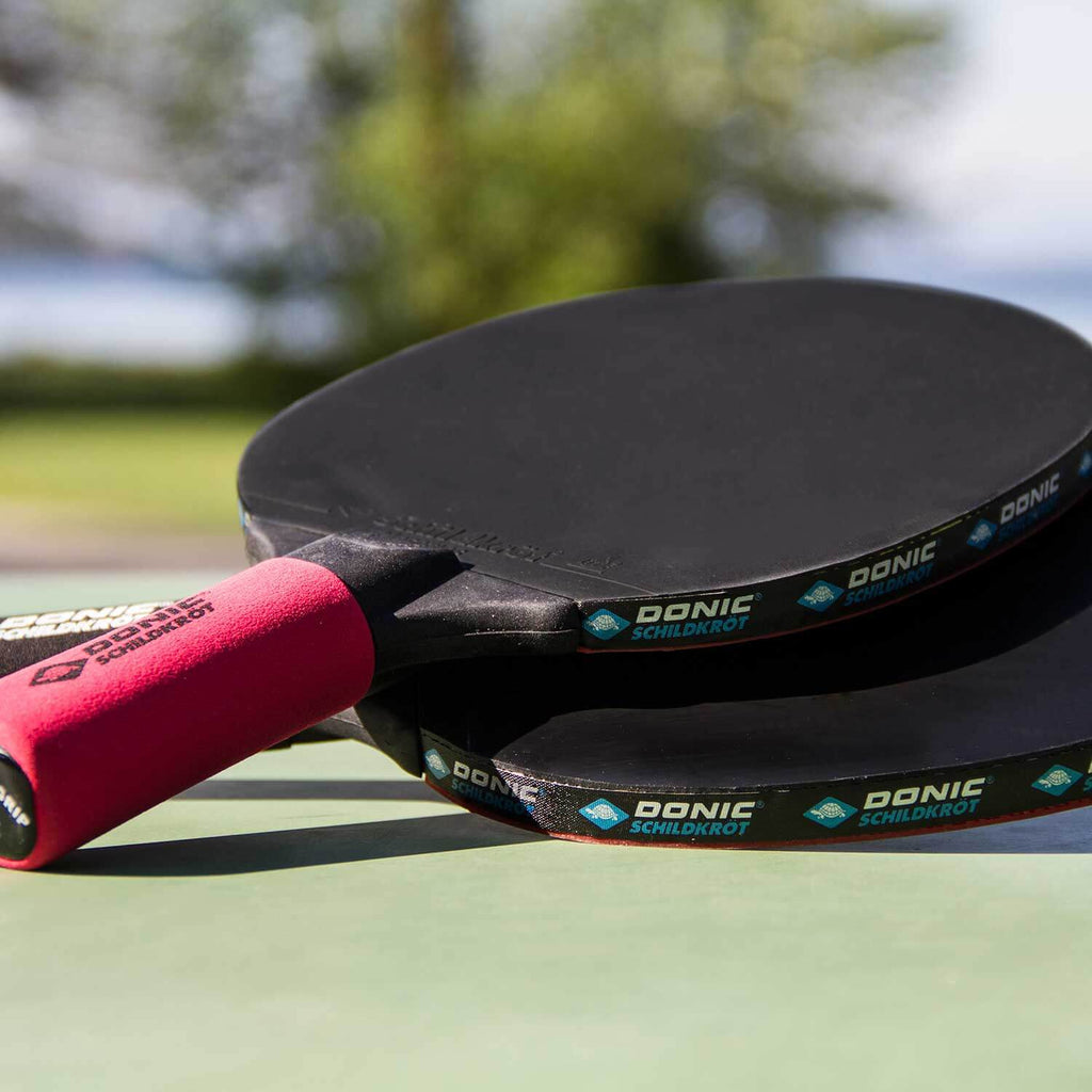 Donic-Schildkröt Sensation 600 Table Tennis Bat - Black & Red