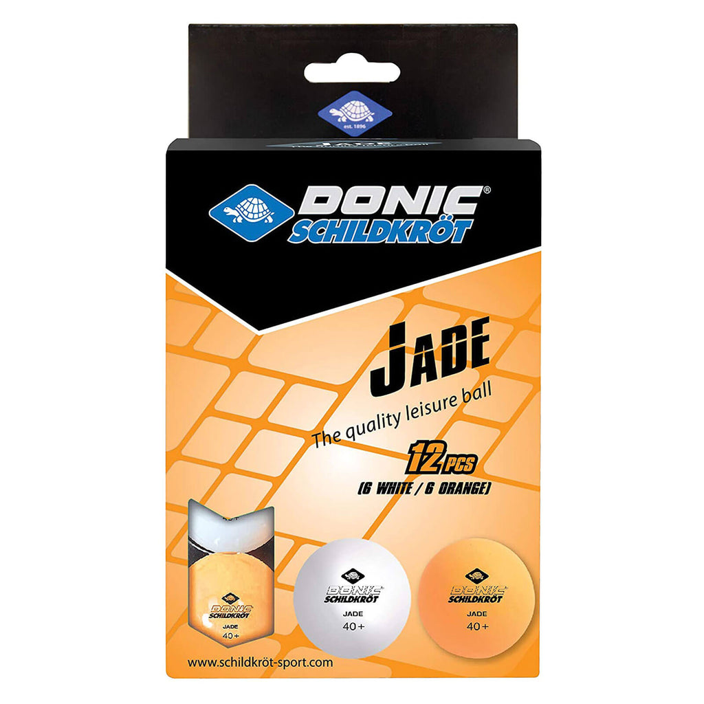 Donic-Schildkröt Jade Poly 40+ Table Tennis Balls - 12 Pack