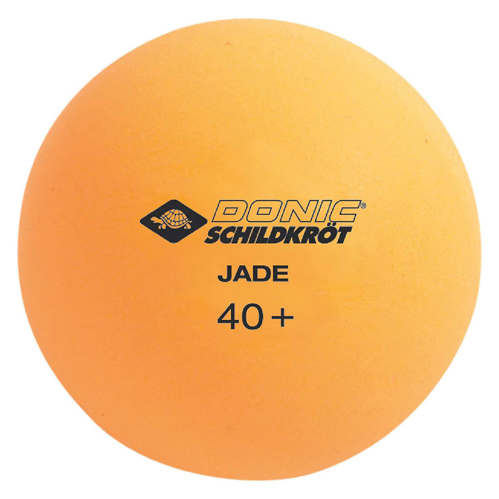 Donic-Schildkröt Jade Poly 40+ Table Tennis Balls - Orange