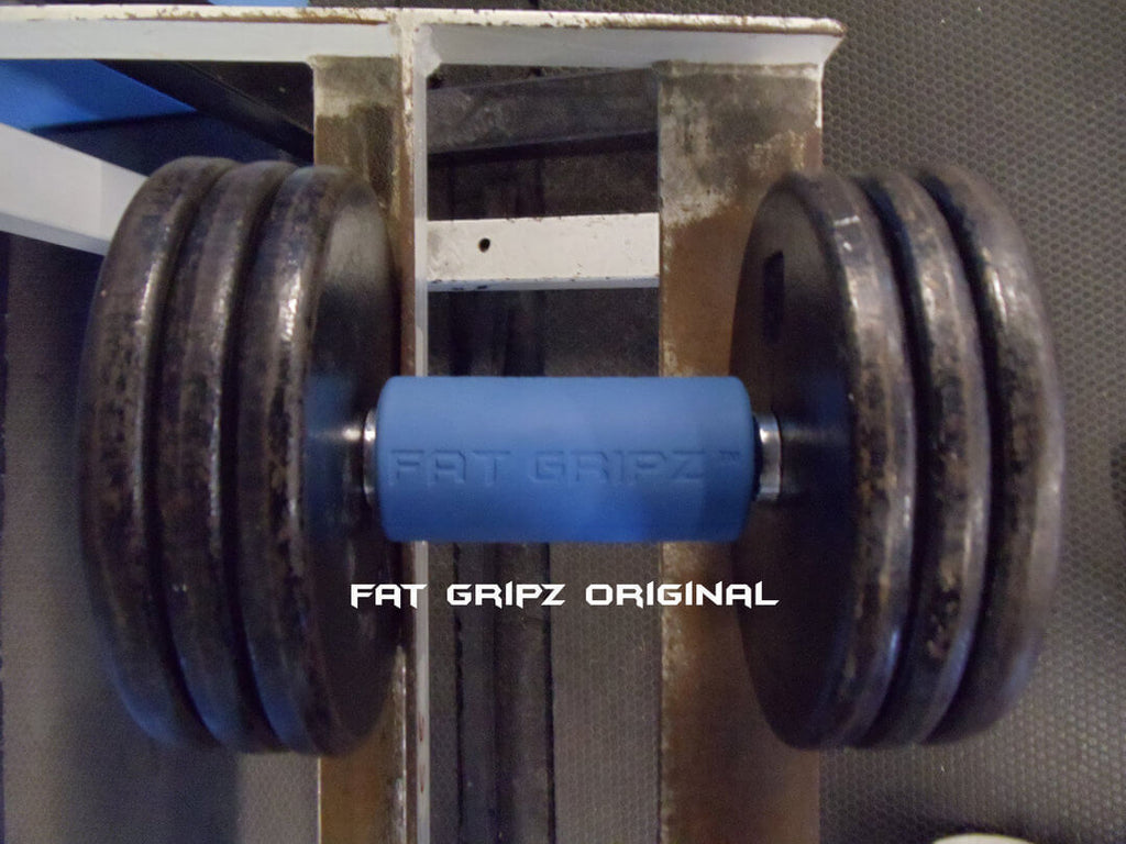 Fat Gripz on Dumbbell