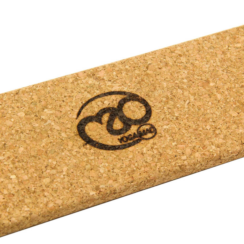 Fitness Mad Cork Yoga Wedge Logo