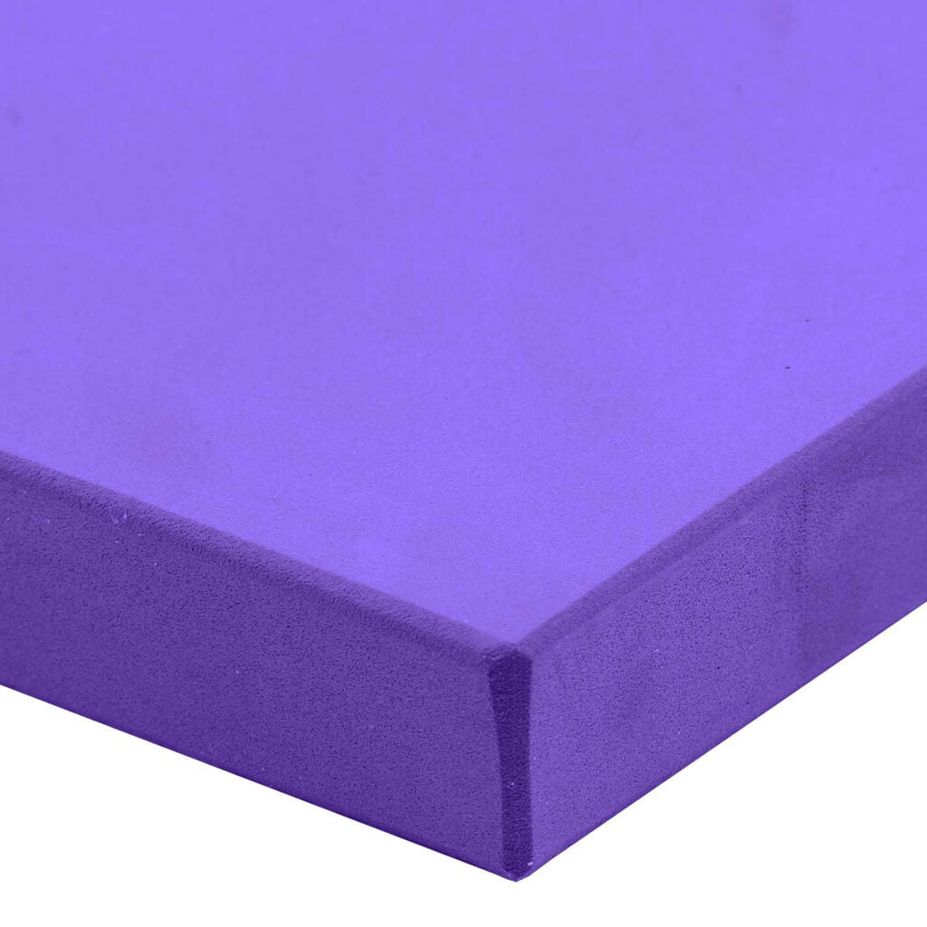 Fitness Mad Half Yoga Brick - Purple