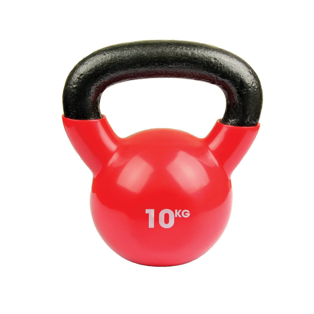 Fitness Mad 10kg Kettlebell Red