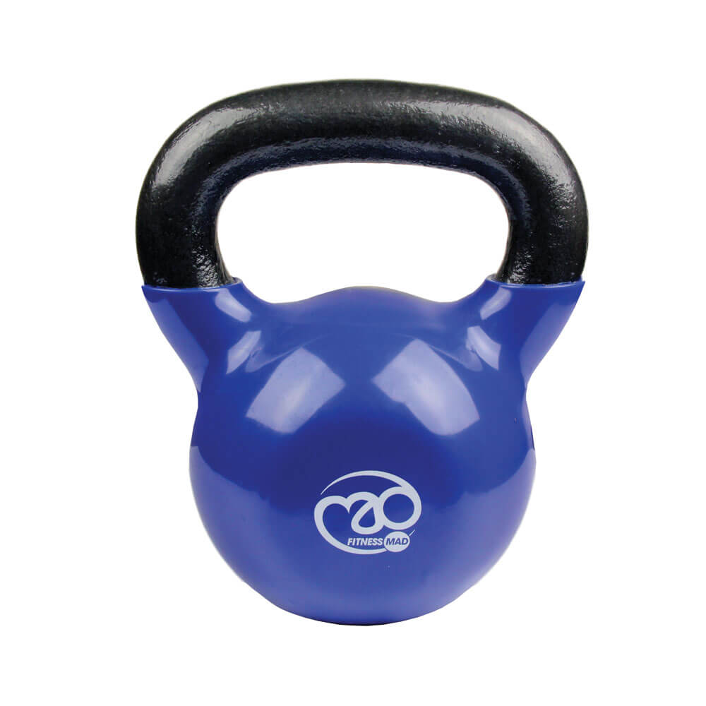 Fitness Mad 16kg Kettlebell Blue