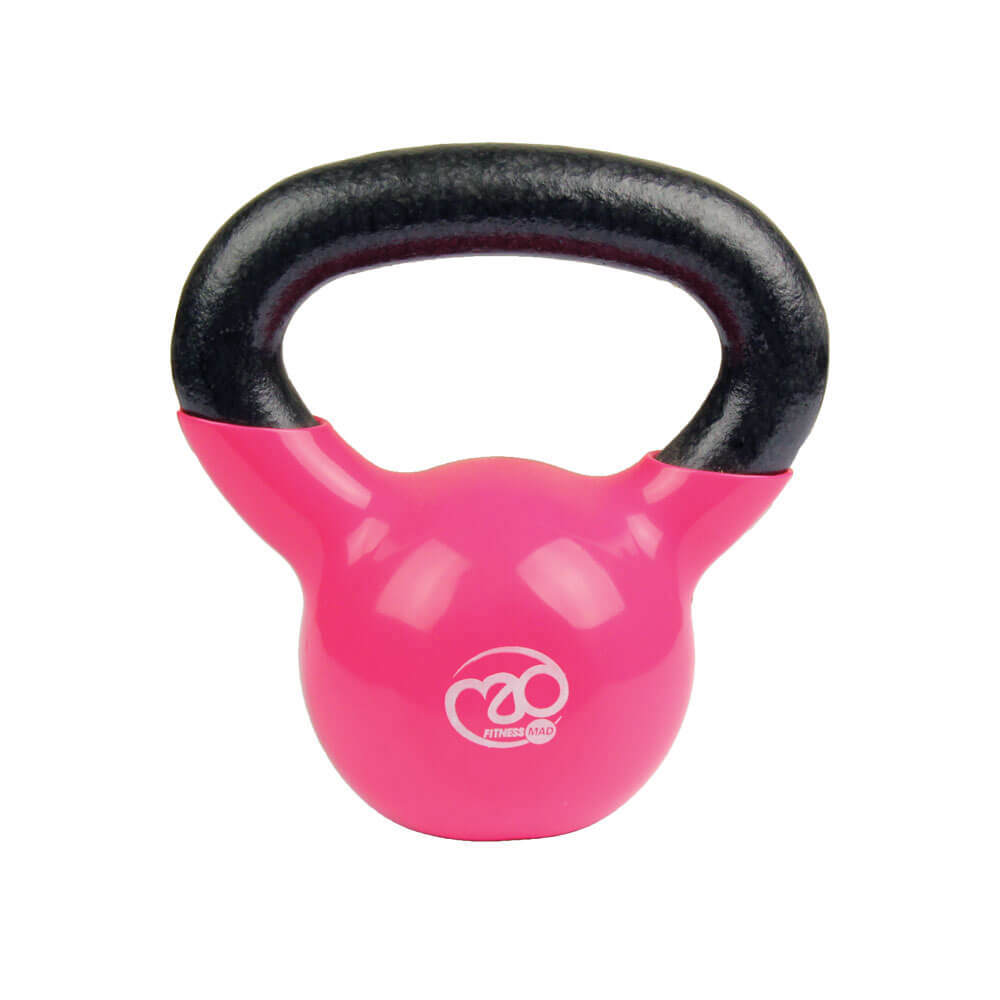 Fitness Mad 4kg Kettlebell Pink