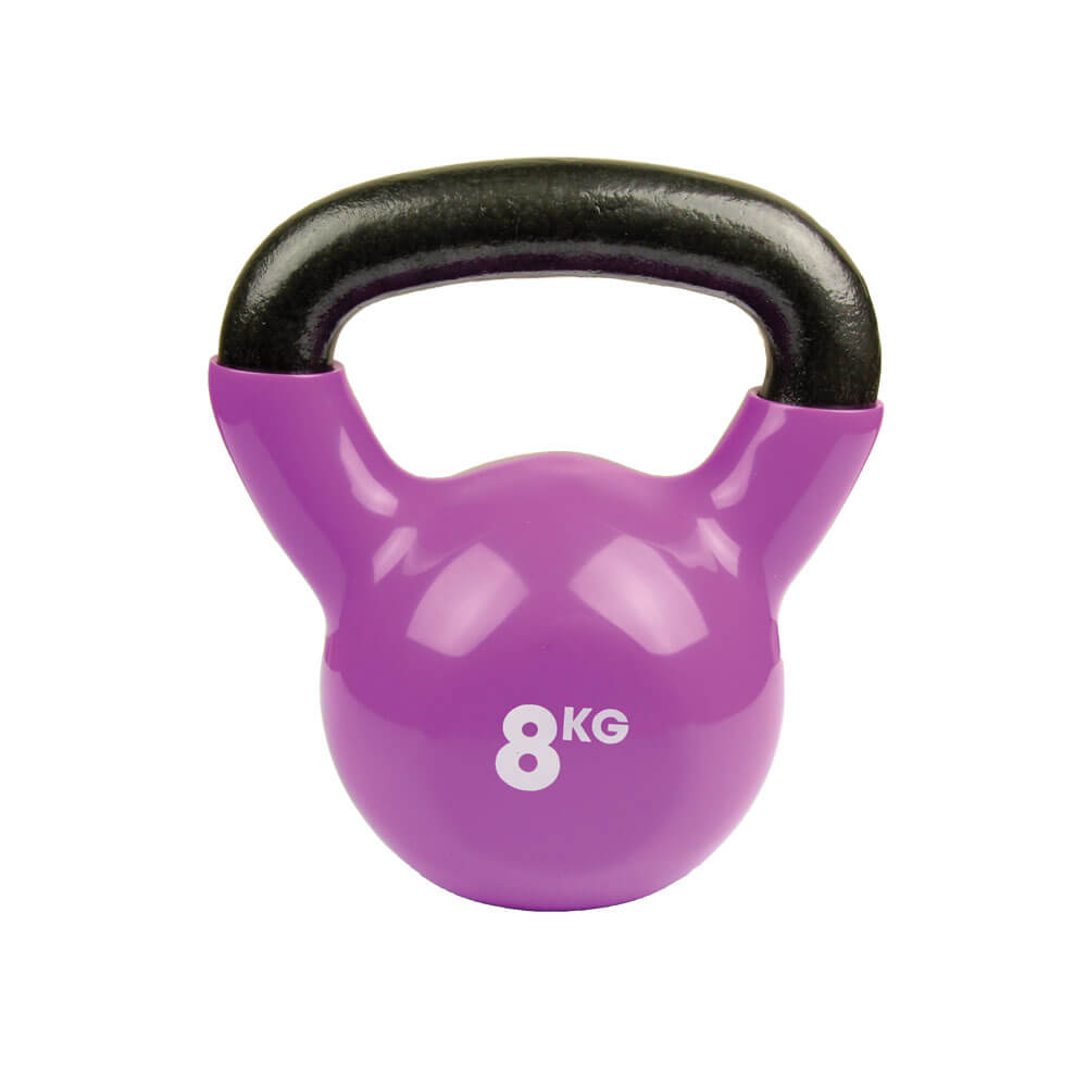 Fitness Mad 8kg Kettlebell Purple