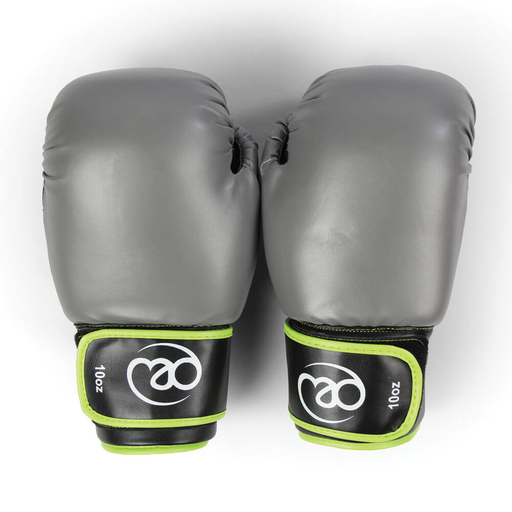 Fitness Mad Sparring Gloves - Green/Grey