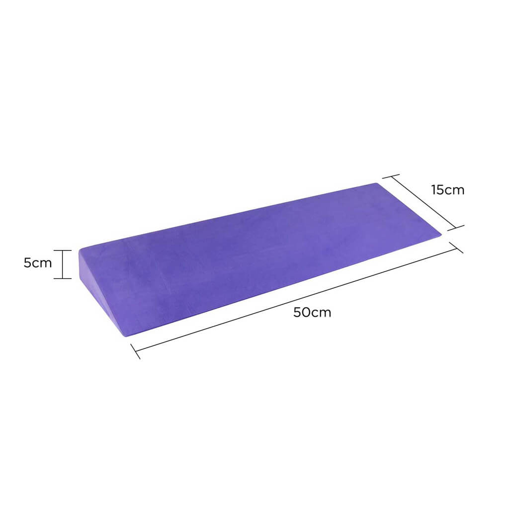 Fitness Mad Yoga Wedge - Purple Dimensions