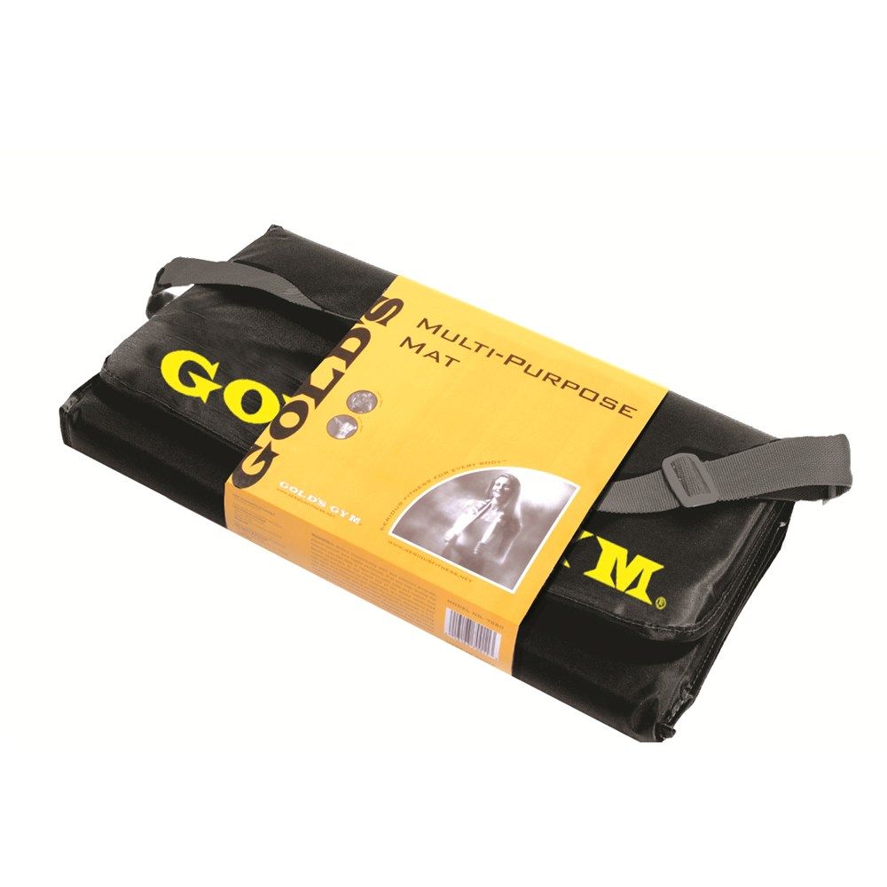 Golds Gym 10mm Multi Purpose Fitness Mat in its packaging