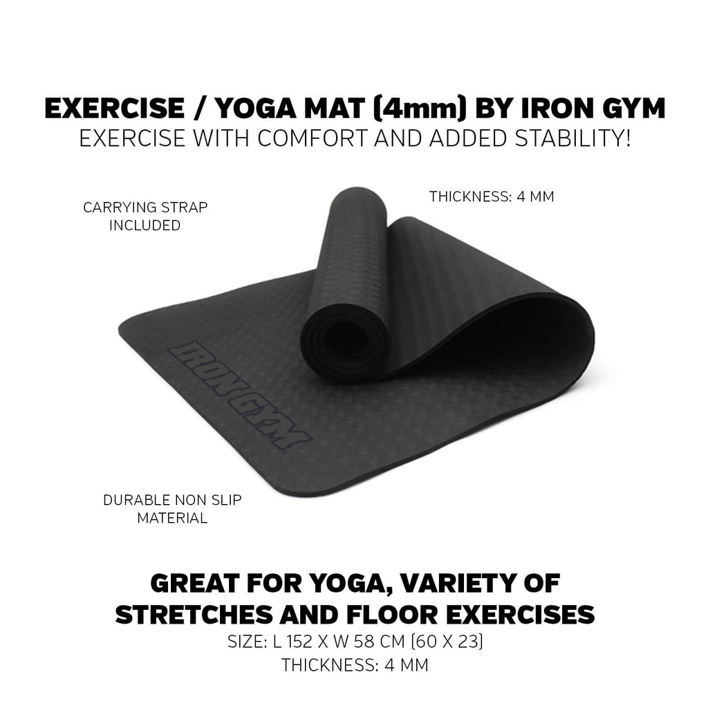 Iron Gym 4mm Exercise Mat