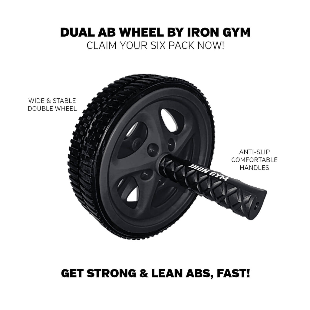 Iron Gym Dual Ab Wheel