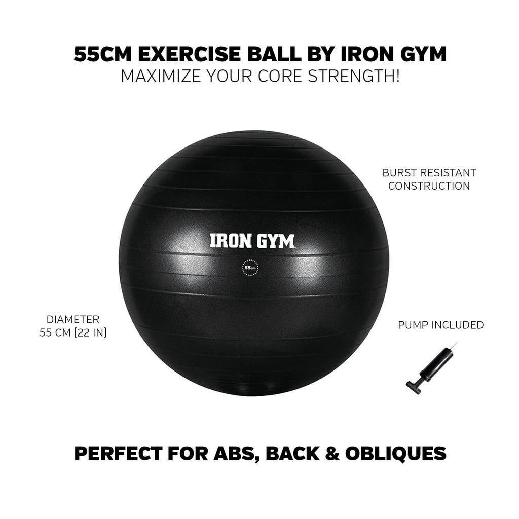 Iron Gym Essential Exercise Ball - 55cm