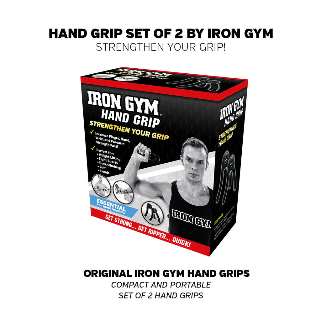 Iron Gym Hand Grips Pair packaging