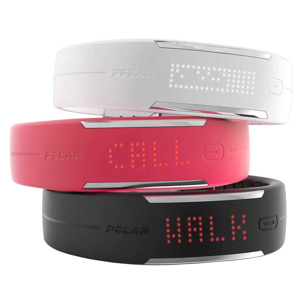 Polar Loop 2 Activity Tracker - white, pink and black