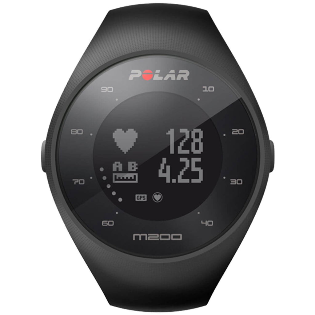 Polar M200 GPS Running Watch with Wrist-Based Heart Rate - black