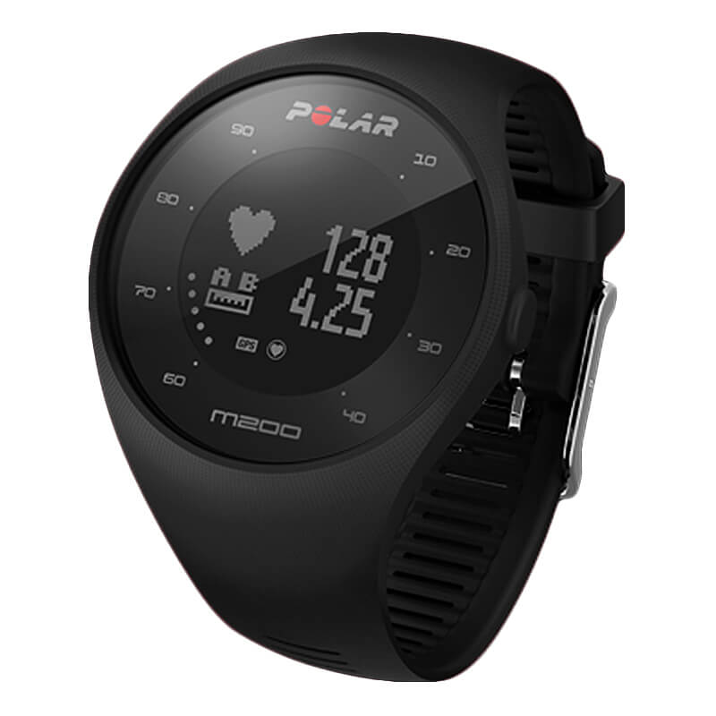 Polar M200 GPS Running Watch with Wrist-Based Heart Rate - black