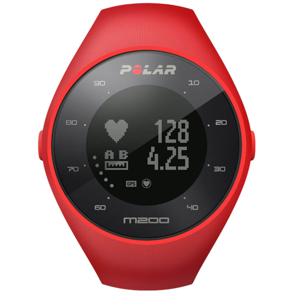 Polar M200 GPS Running Watch with Wrist-Based Heart Rate - red