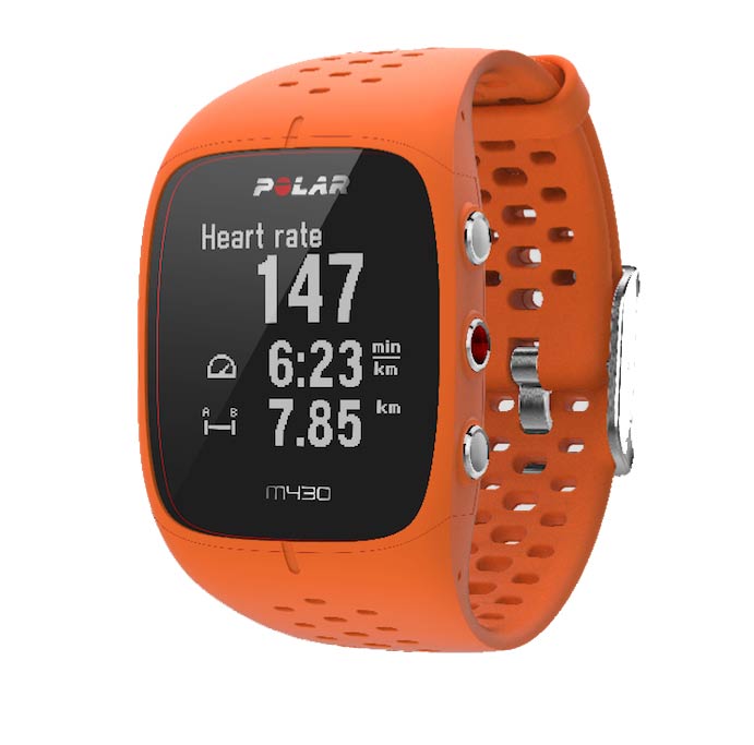Polar M430 GPS Running Watch with Wrist-Based Heart Rate - orange