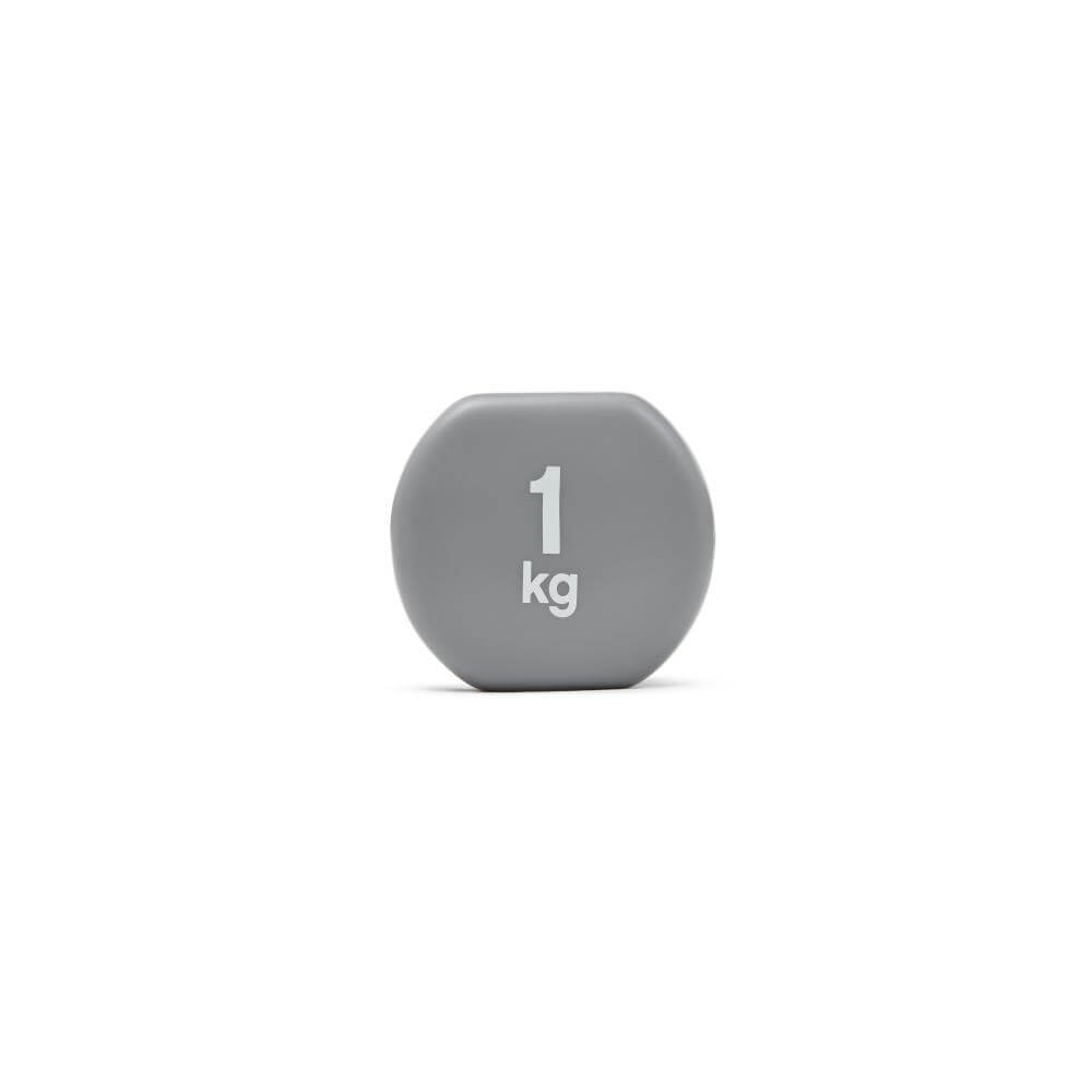 Reebok 1kg Dumbbell showing the 1kg image