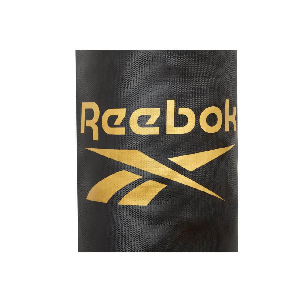 Reebok 4ft PU Punch Bag - Black/Gold