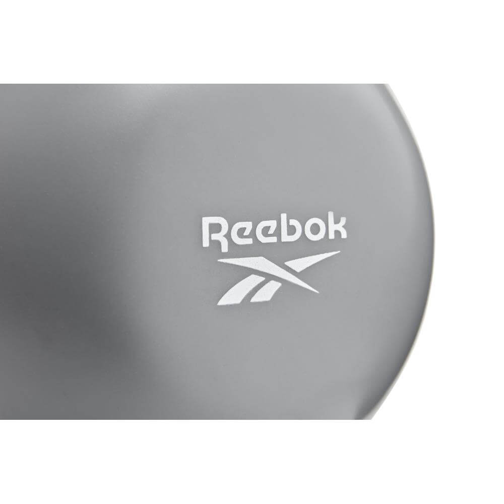 Reebok 4kg Cast Iron Kettlebell showing Reebok logo
