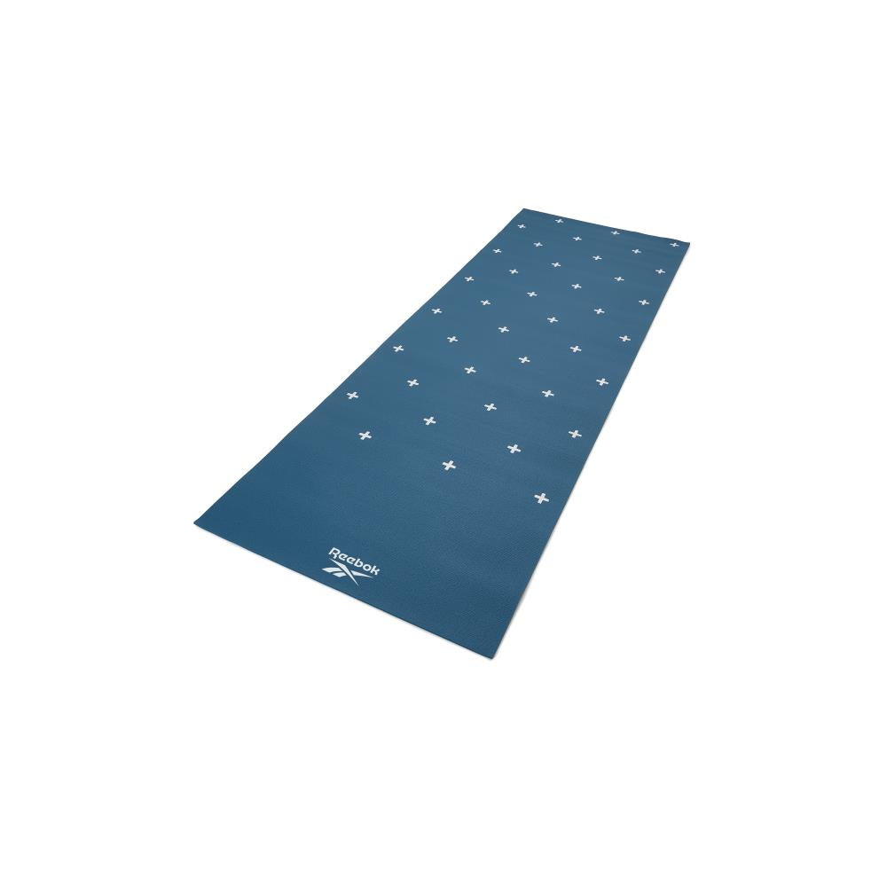 Reebok Double Sided 4mm Yoga Mat - Green Stripes