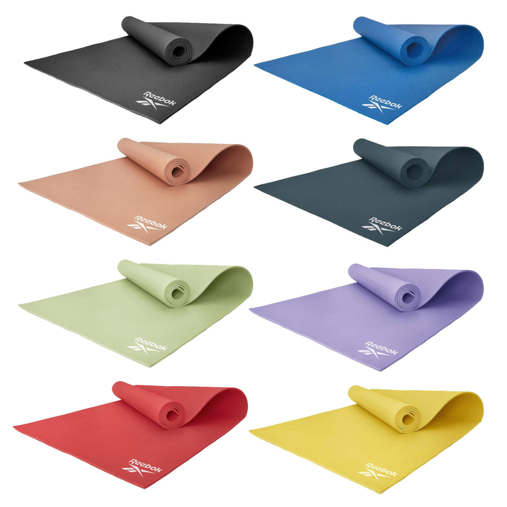 Reebok 4mm Yoga Mat - 8 colours