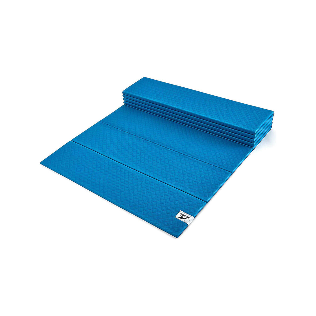 Reebok 6mm Folding Yoga Mat - Blue