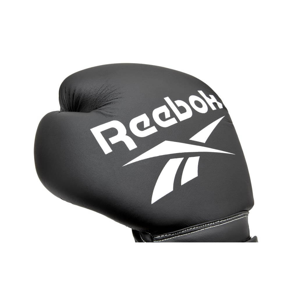 Reebok Boxing Gloves - White/Black vector logo