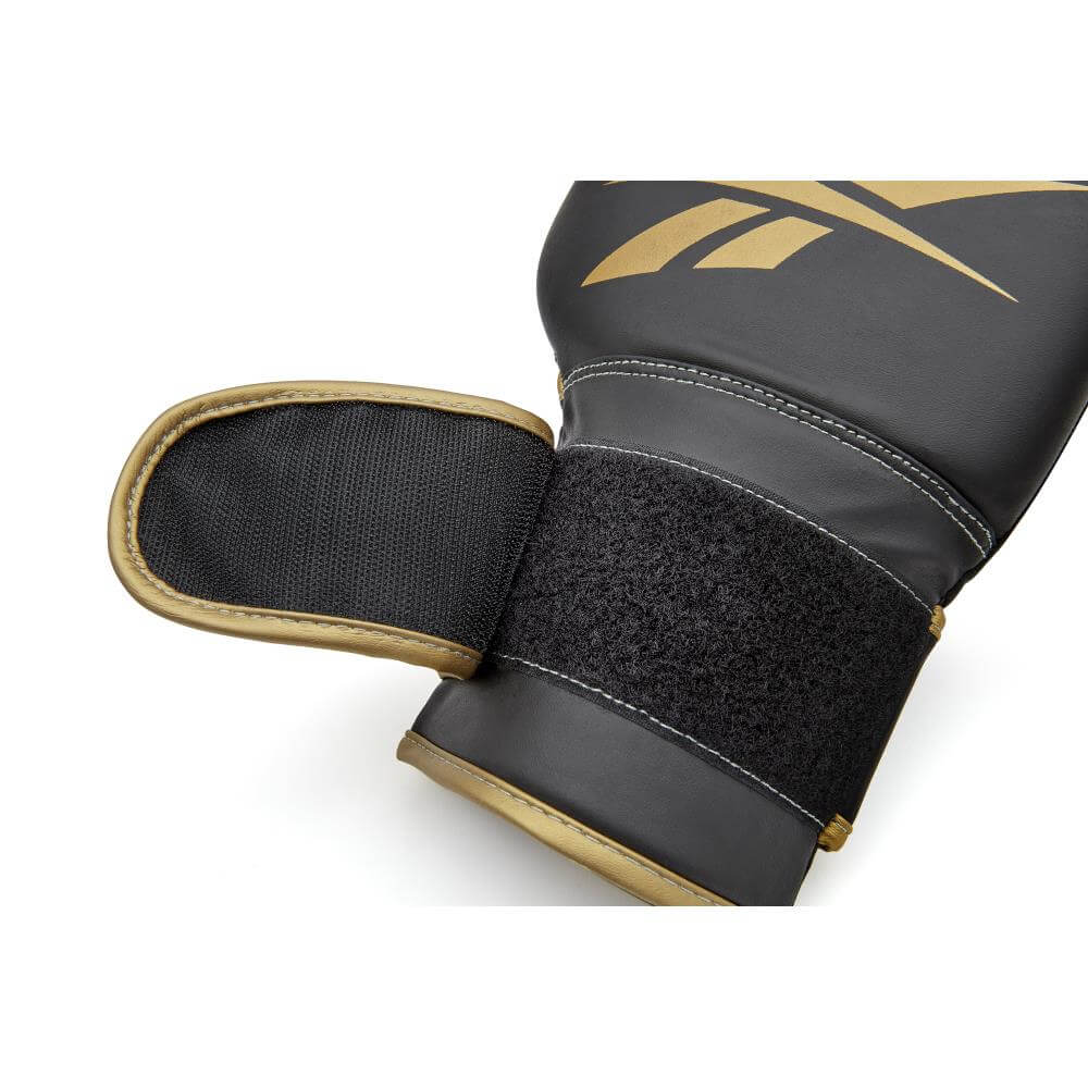 Reebok Boxing Gloves - Gold/Black