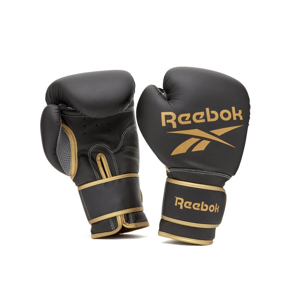 Reebok Boxing Gloves - Gold/Black