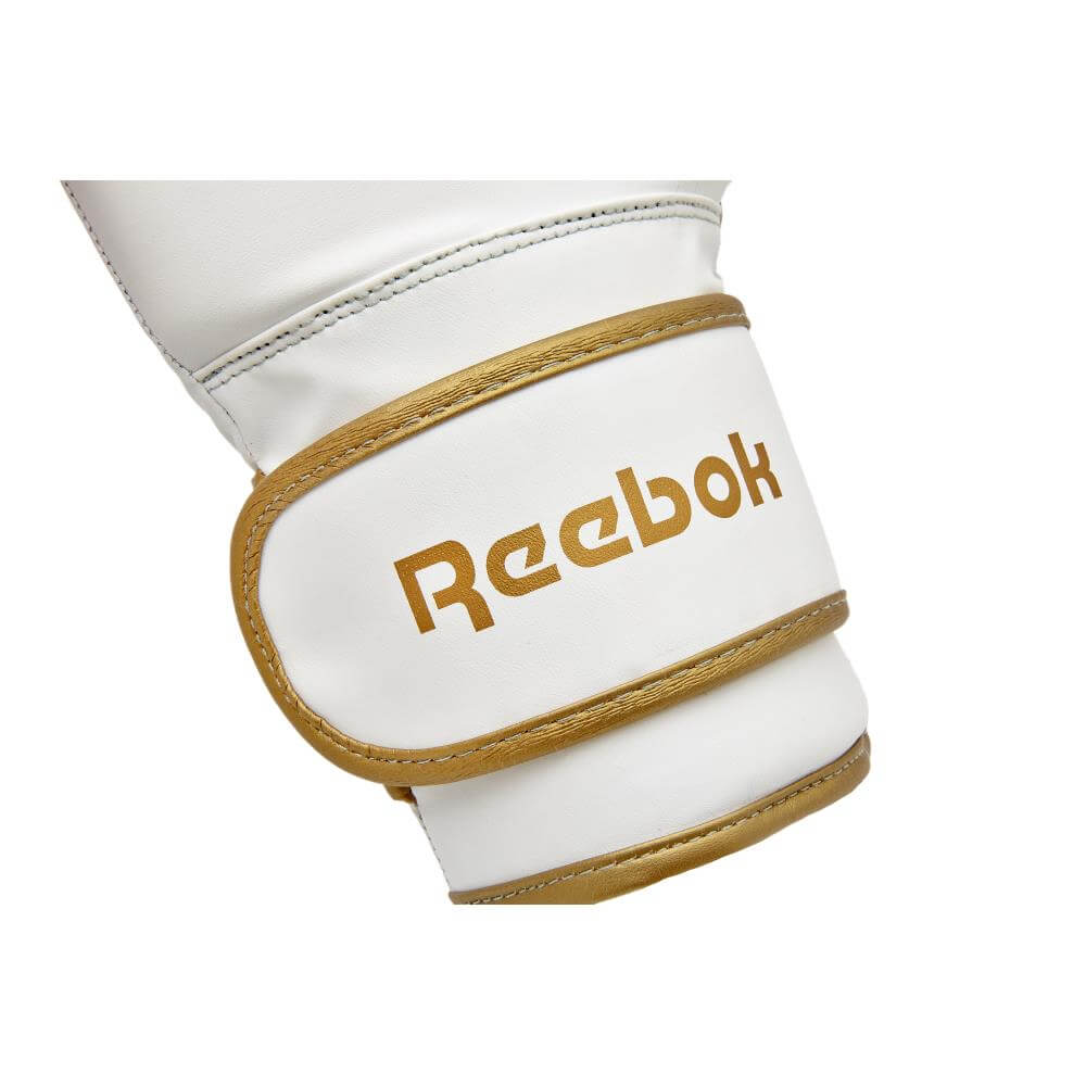 Reebok Boxing Gloves - Gold/White