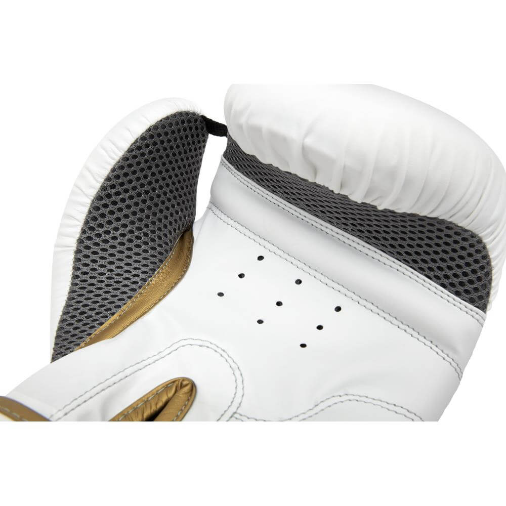 Reebok Boxing Gloves - Gold/White