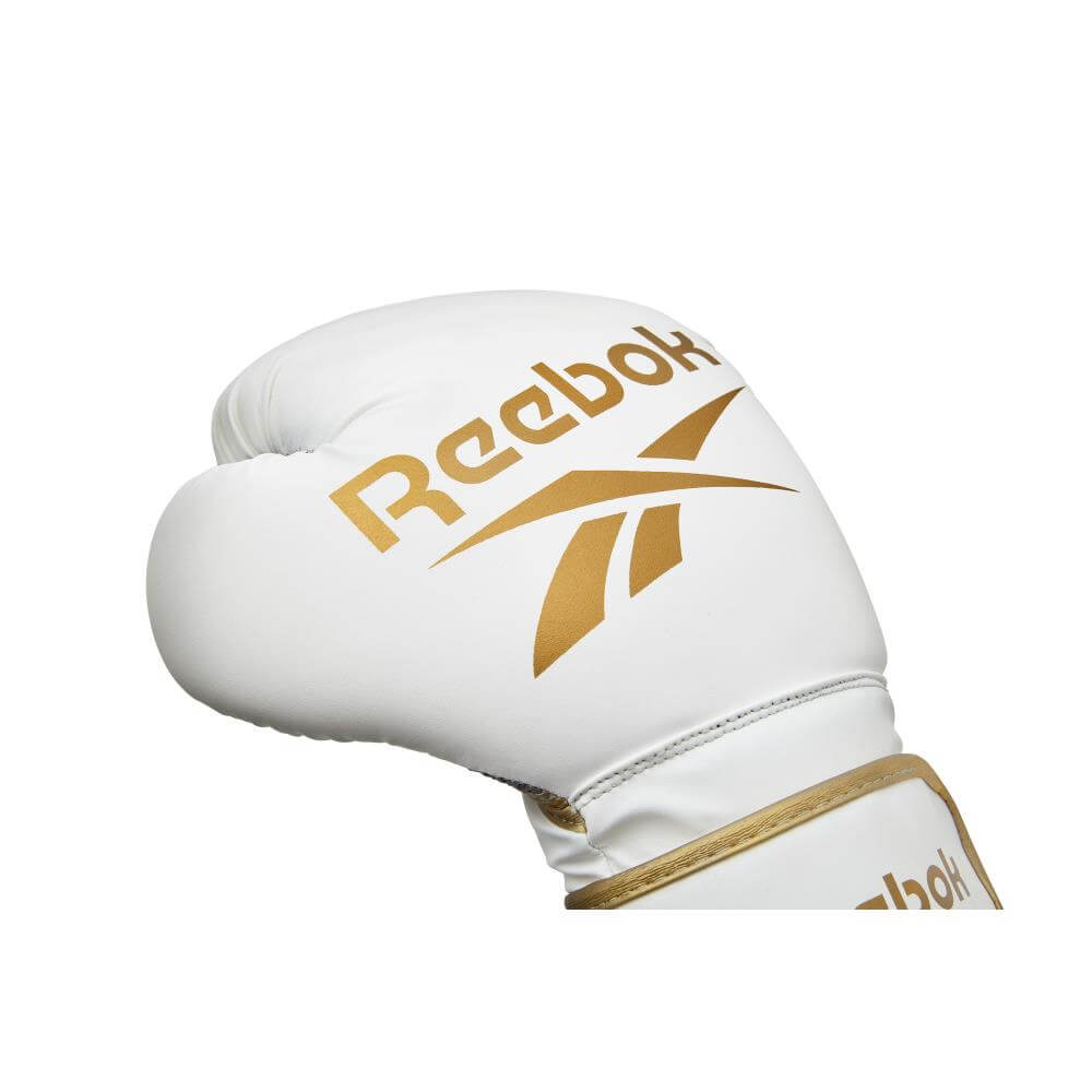 Reebok Boxing Gloves - Gold/White