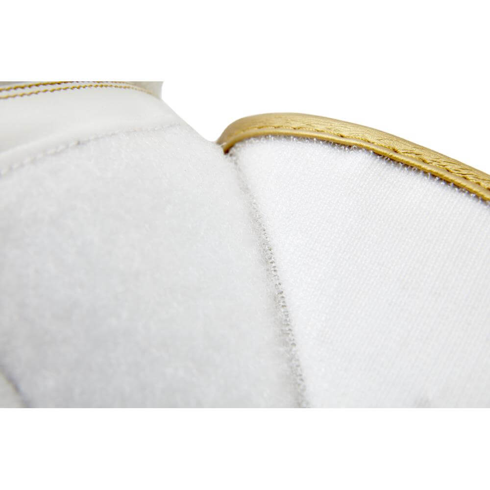 Reebok Boxing Gloves - White and Gold