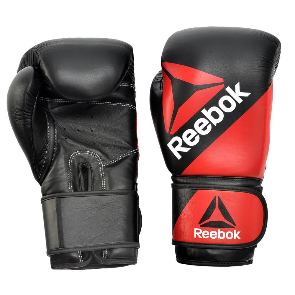 Reebok Combat Leather Boxing Gloves