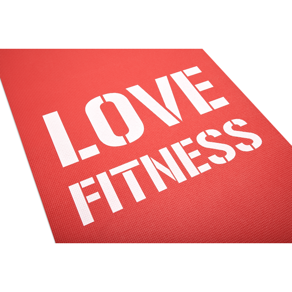 Reebok Love Fitness Mat - Red