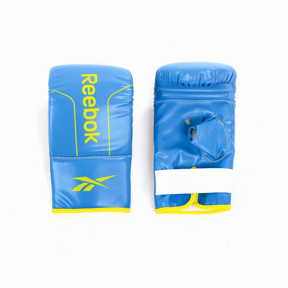 Reebok PU Boxing Mitts - Blue