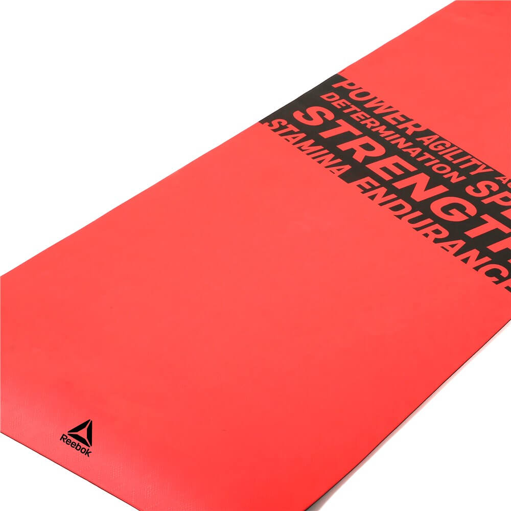 Reebok 8mm Thick Strength Fitness Mat - Red